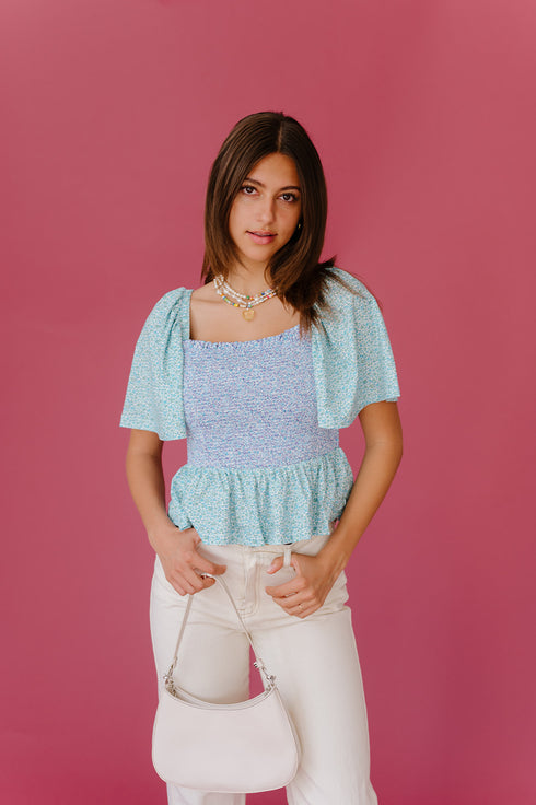 Ditsy Days Floral Top